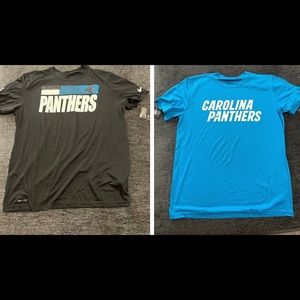 Nike Dri-fit Carolina Panther Tees